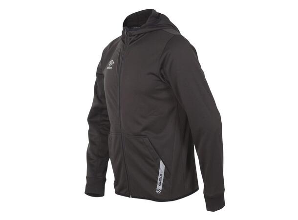 UMBRO Core Tech Hood Zip J19 Svart 164 Luvtröja med hel dragkedja junior 